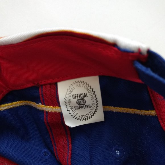 NAPA Racing #15 Patriotic Striped Blue Trucker‎ Hat - Picture 5 of 6